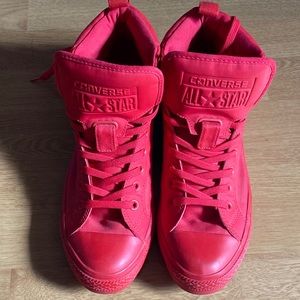 All Star Guard High Top Chuck Taylor Red Monochrom